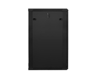 LANBERG Szafa instalacyjna wisząca 19'' 22U 600X600mm czarna (drzwi szklane) WF01-6622-10B - 455315 - zdjęcie 5
